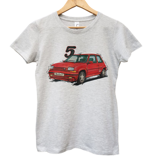 Renault 5 — koszulka damska