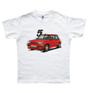 Renault 5 — koszulka dziecięca