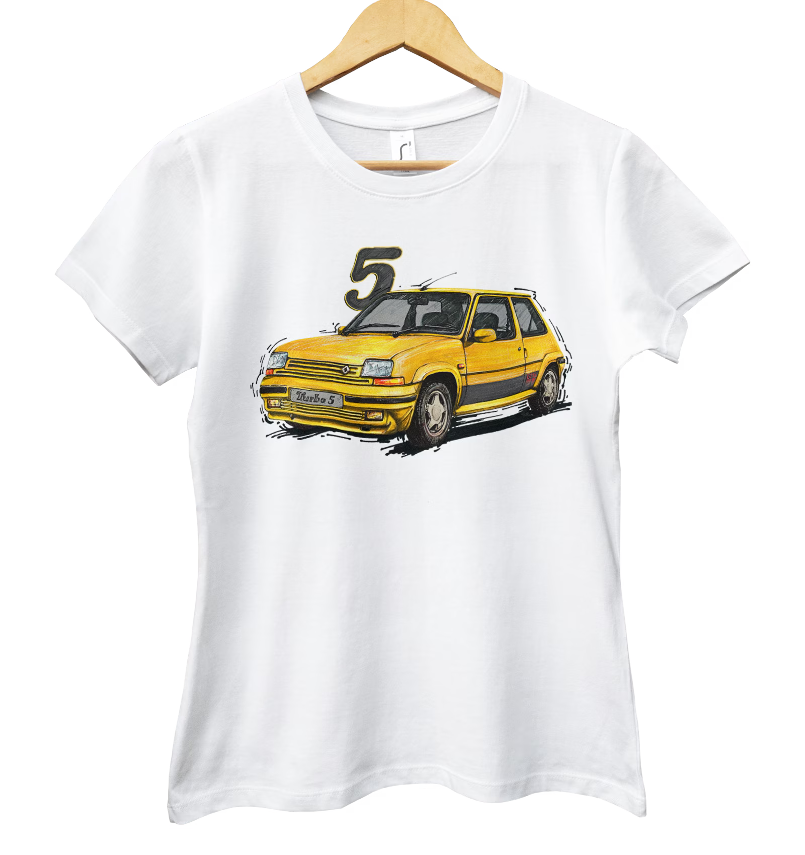 Renault 5 — koszulka damska
