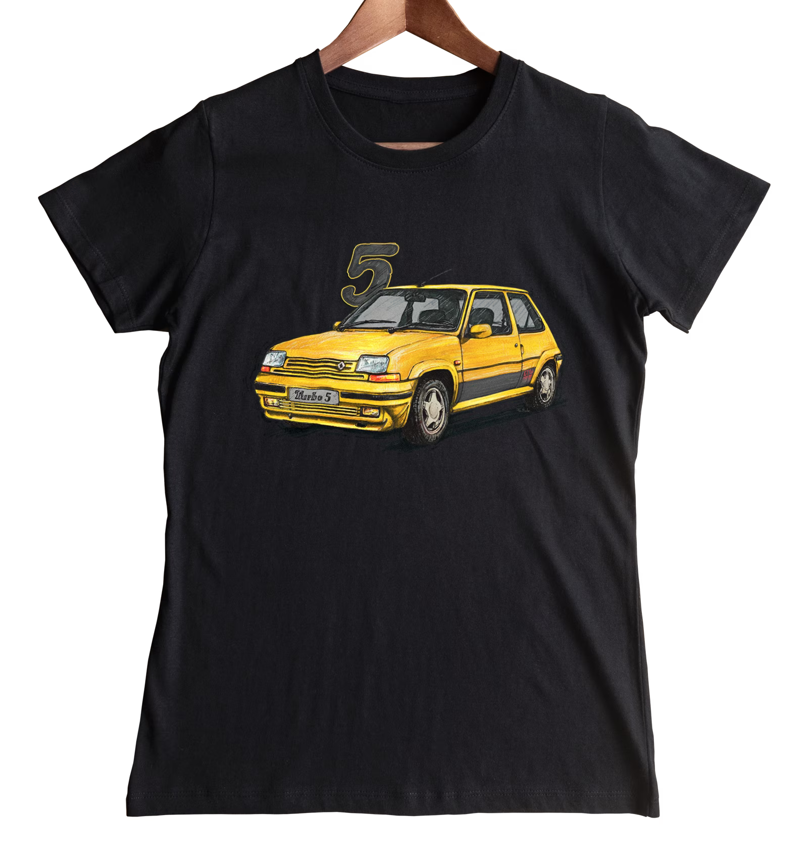 Renault 5 — koszulka damska