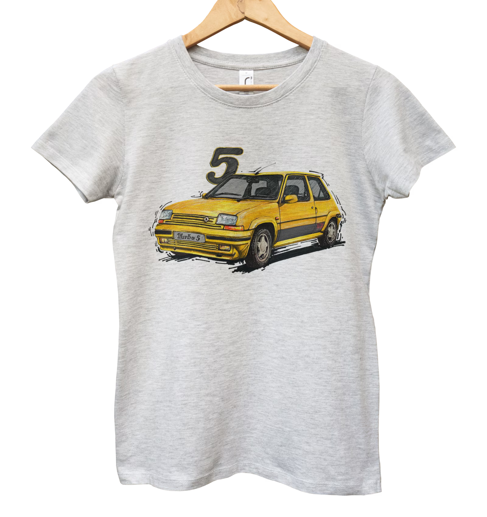 Renault 5 — koszulka damska