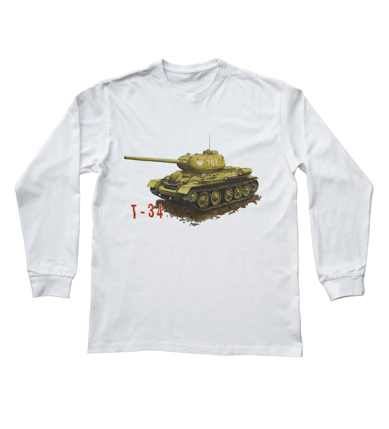 T-34 — bluzka z długim rękawem