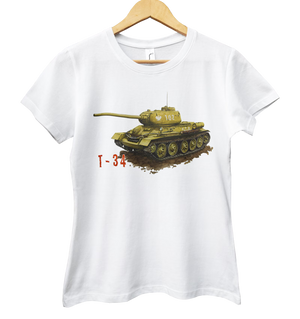 T-34 — koszulka damska
