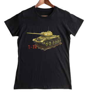 T-34 — koszulka damska