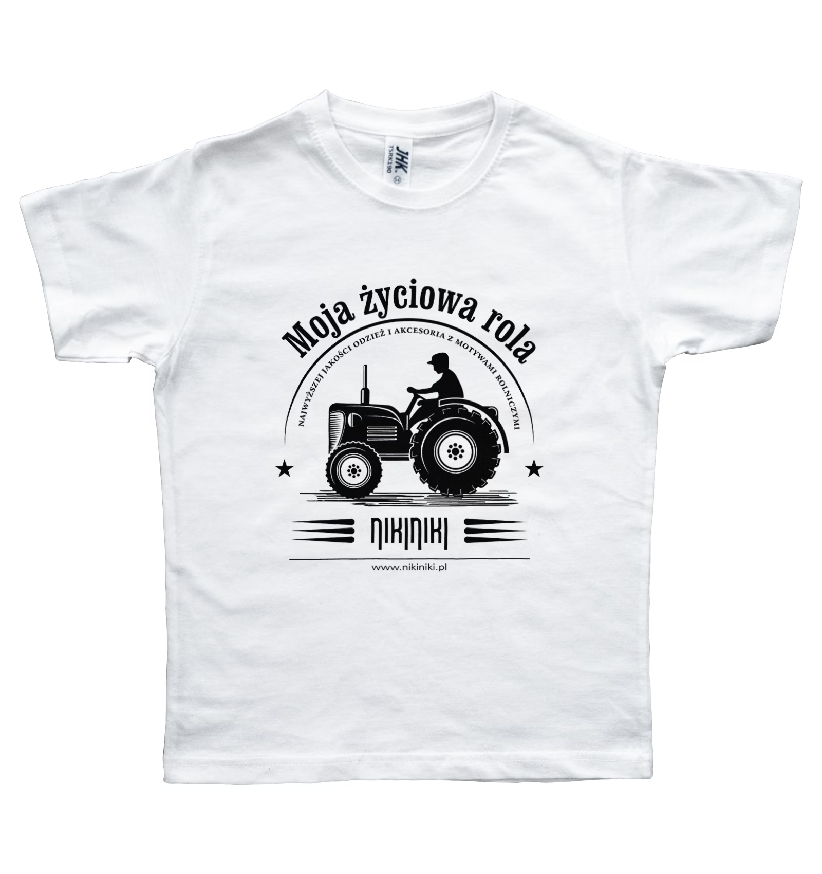Traktor — koszulka dziecięca