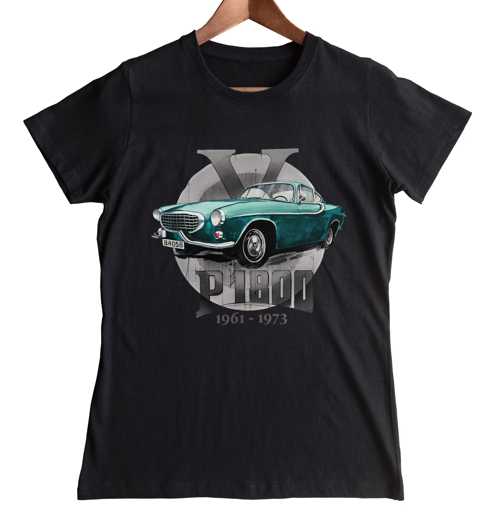 Volvo P1800 — koszulka damska