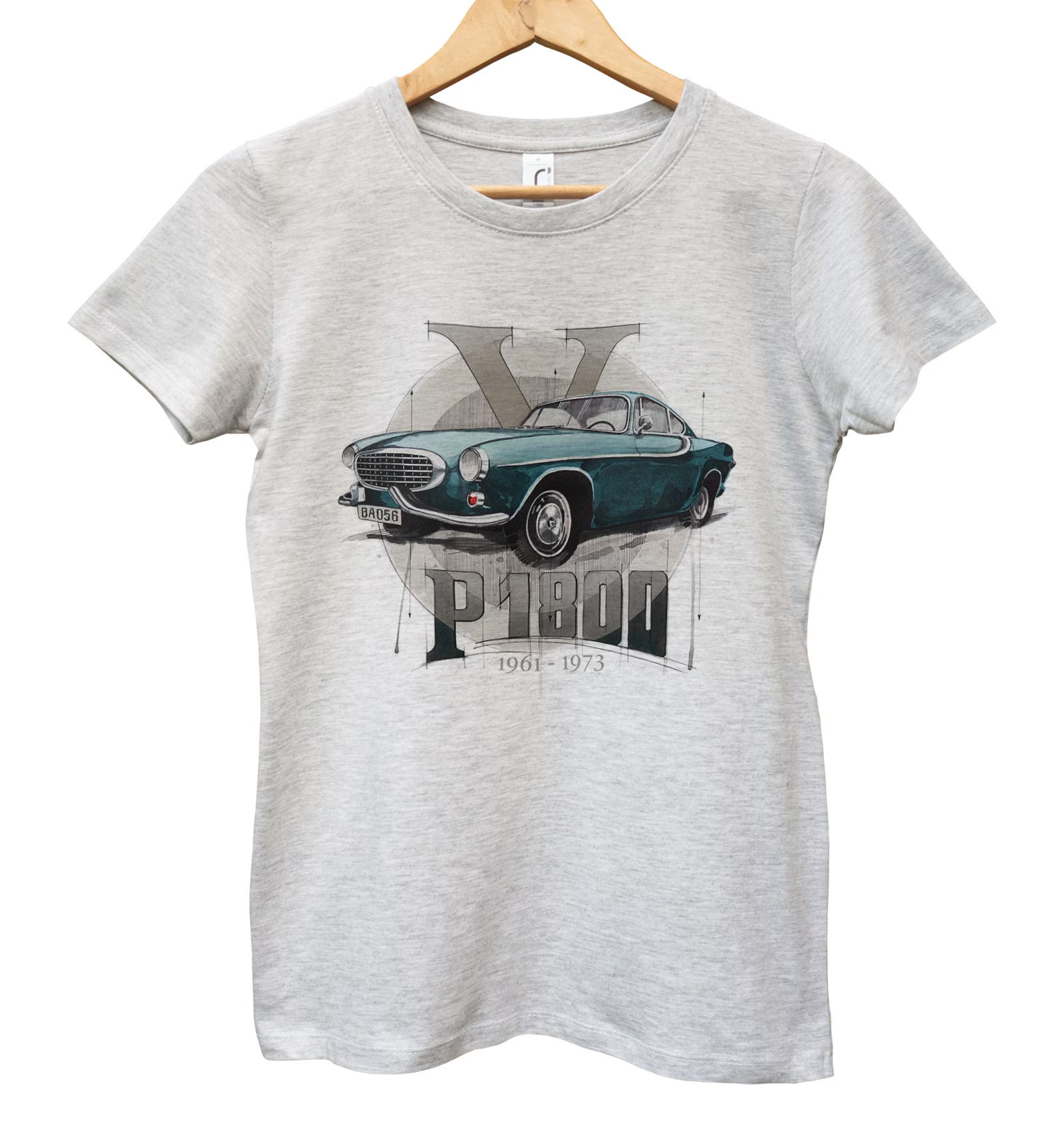 Volvo P1800 — koszulka damska