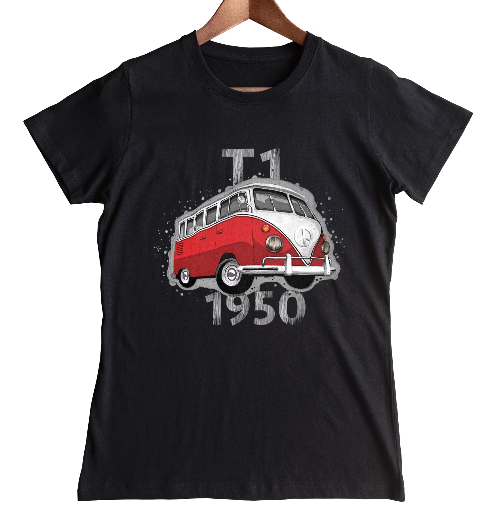 VW T1 — koszulka damska