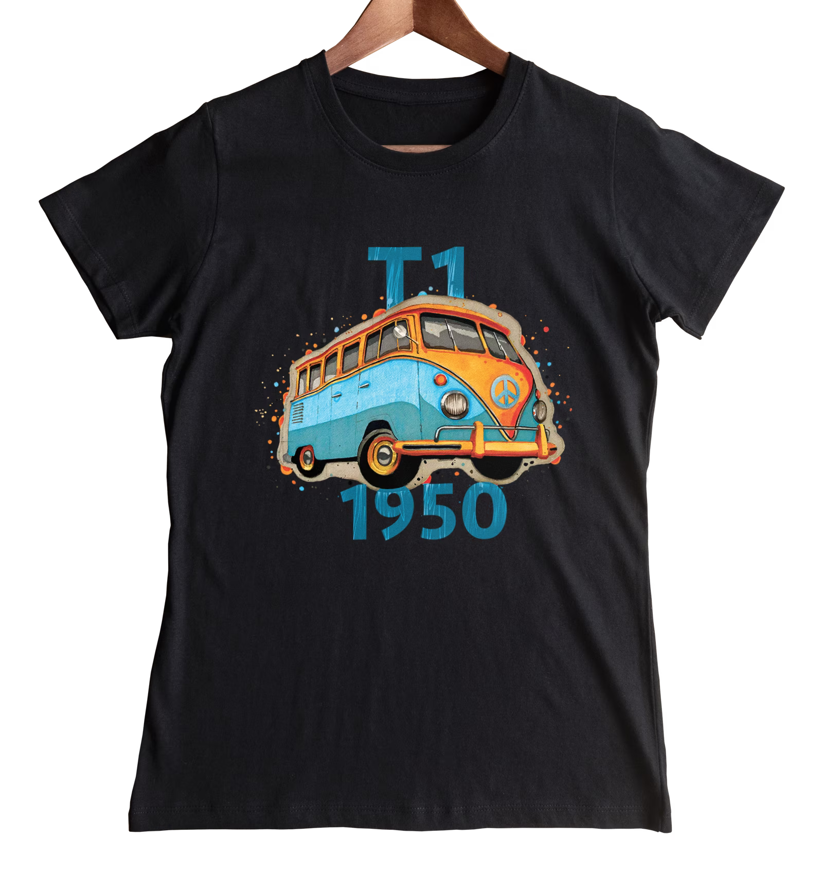 VW T1 — koszulka damska