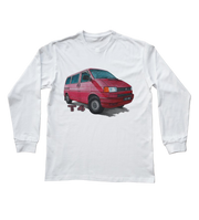 VW T4 — bluzka z długim rękawem