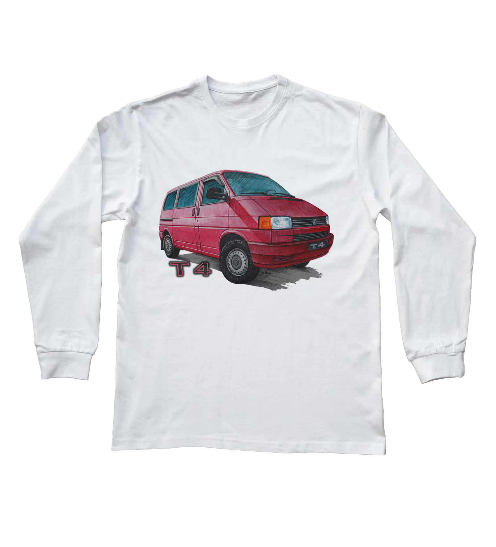 VW T4 — koszulka z długim rękawem dziecięca