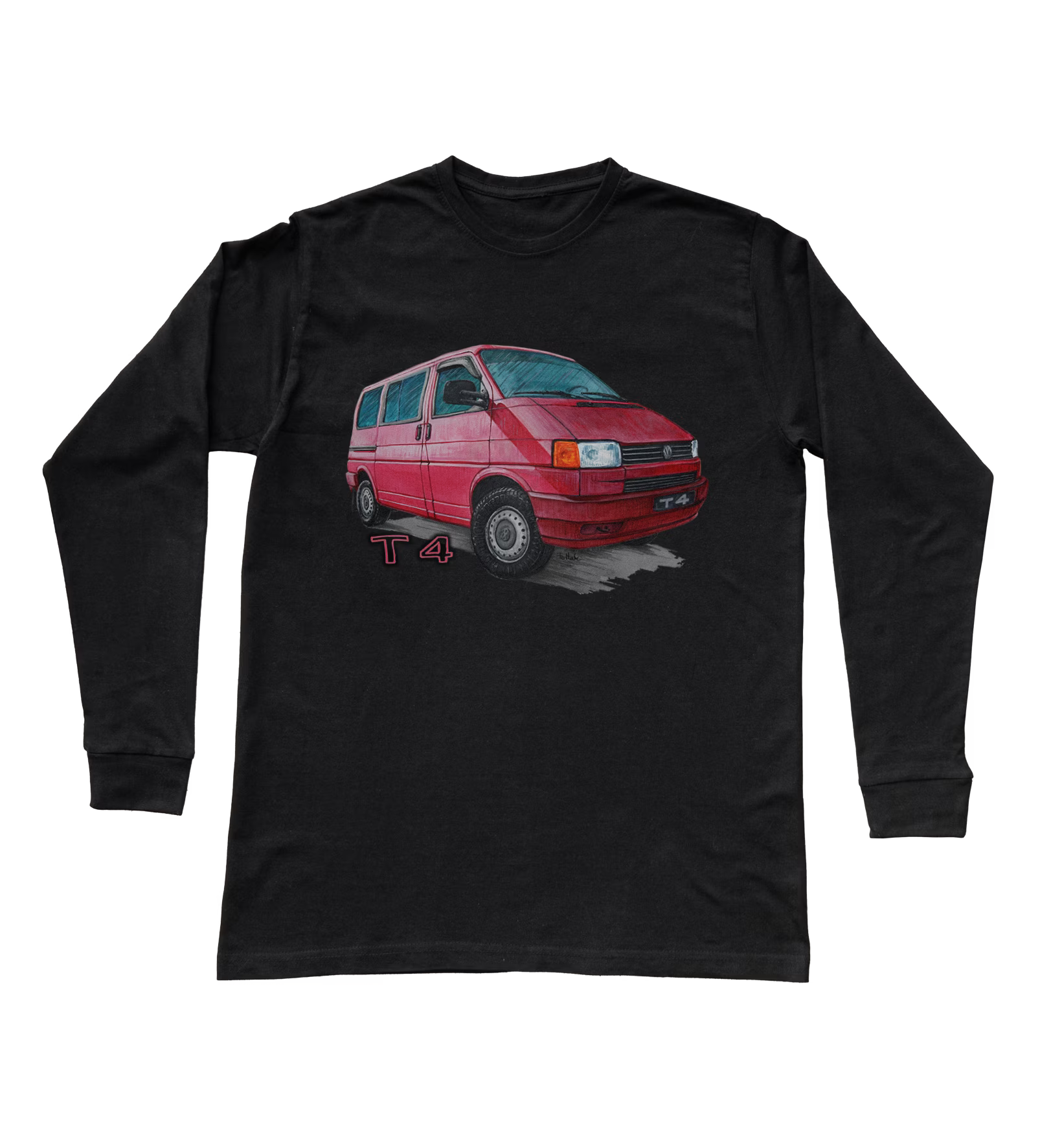 VW T4 — bluzka z długim rękawem