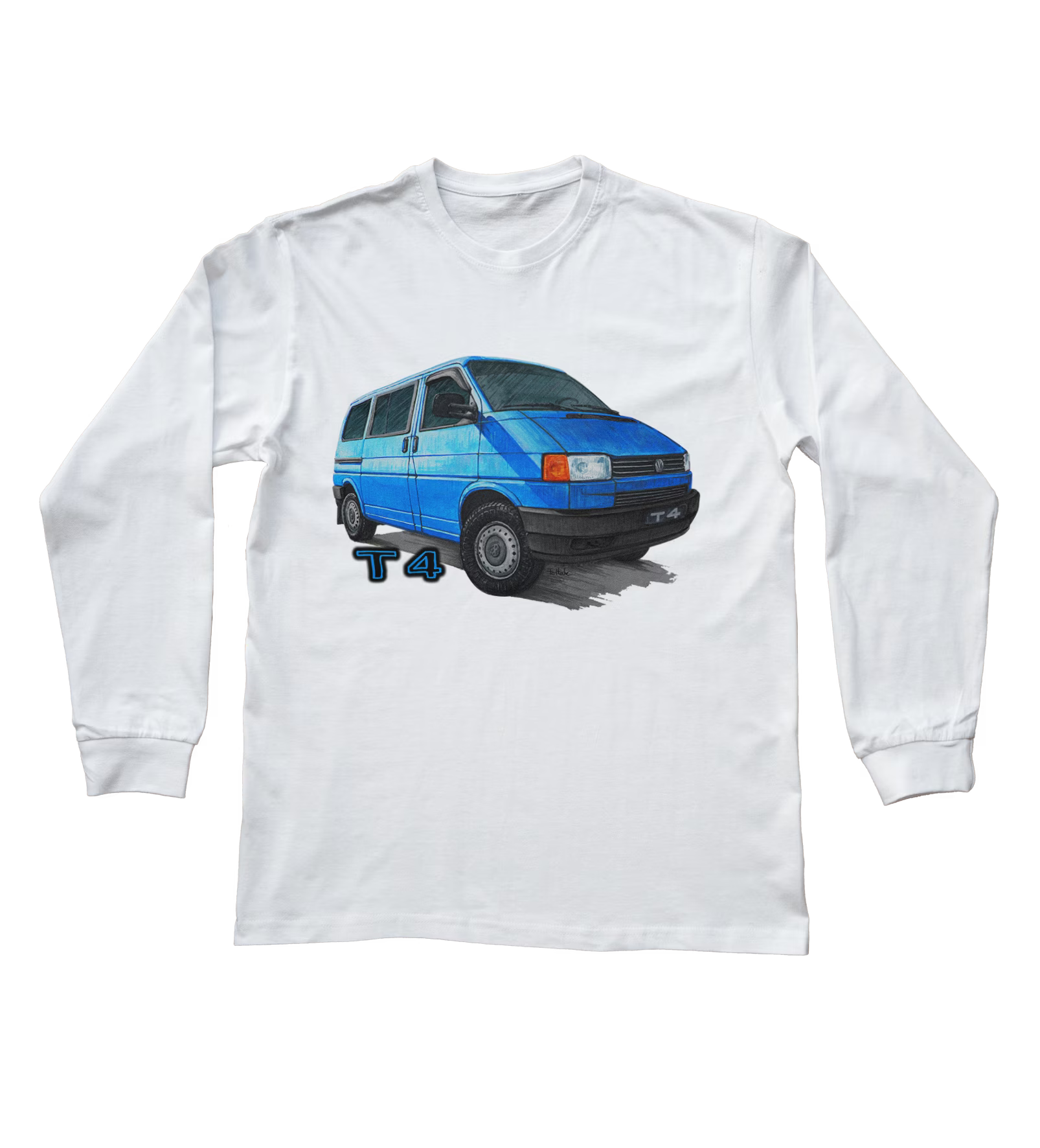 VW T4 — bluzka z długim rękawem
