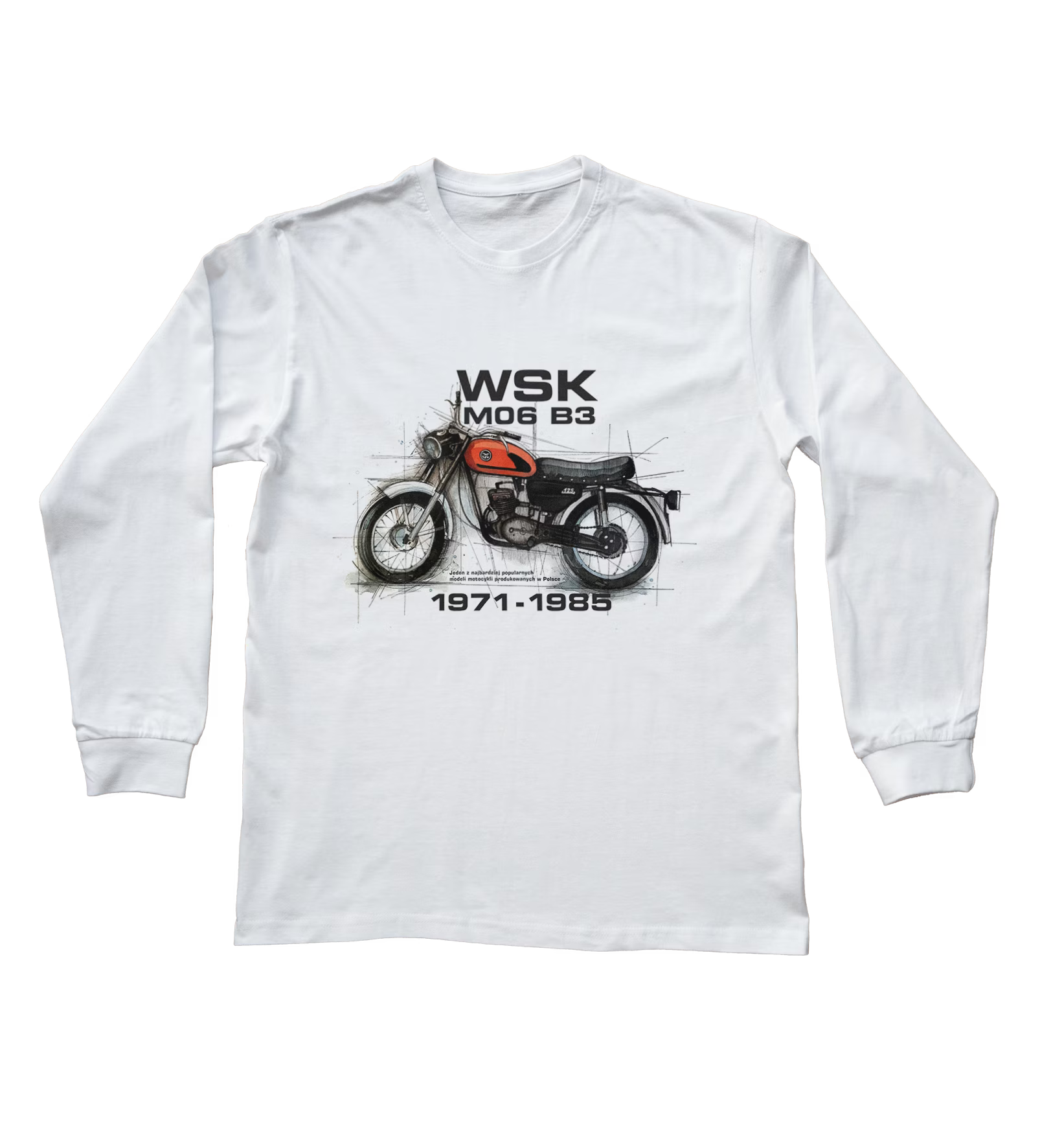 WSK — koszulka z długim rękawem dziecięca