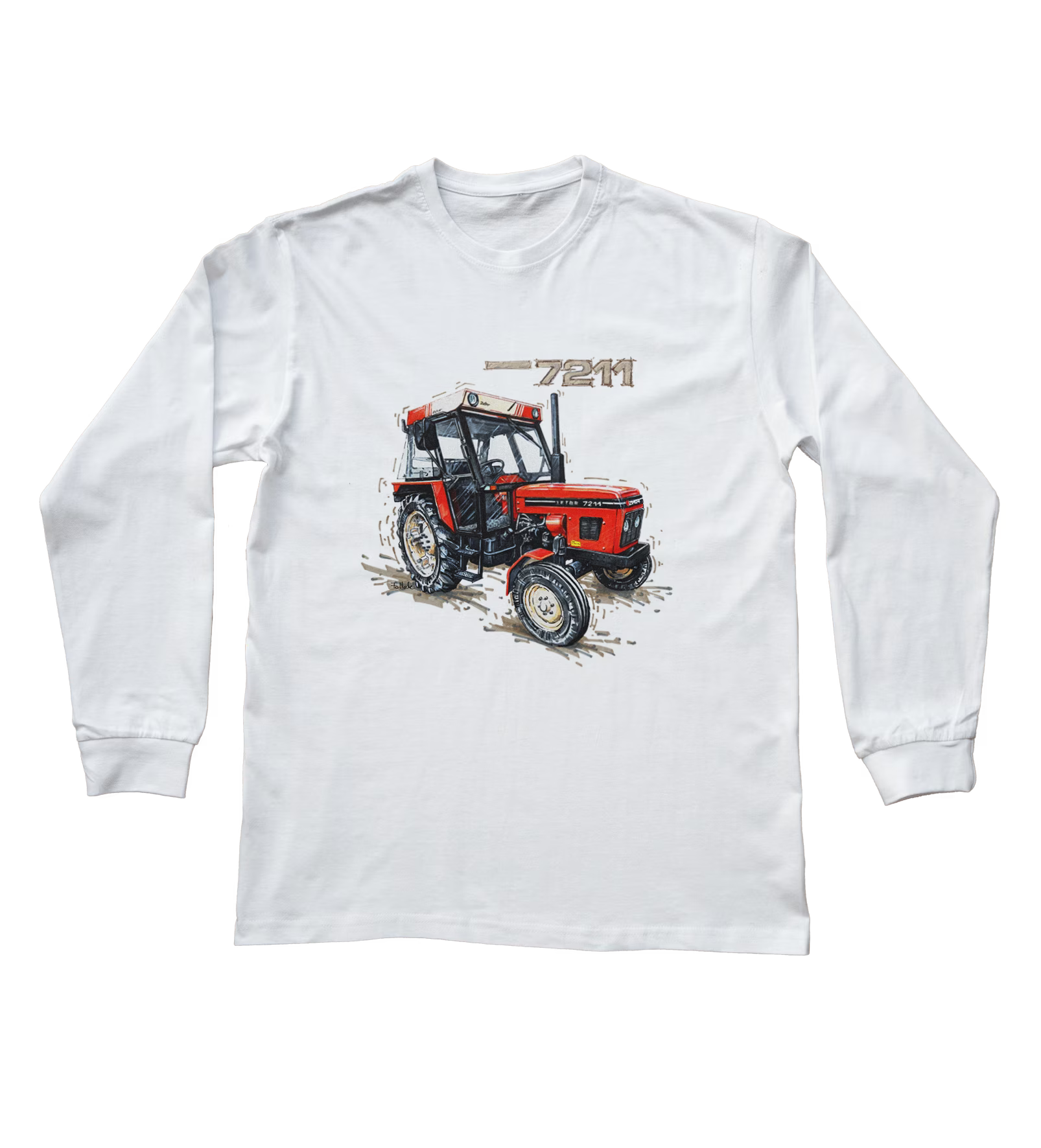 Zetor 7211 — bluzka z długim rękawem