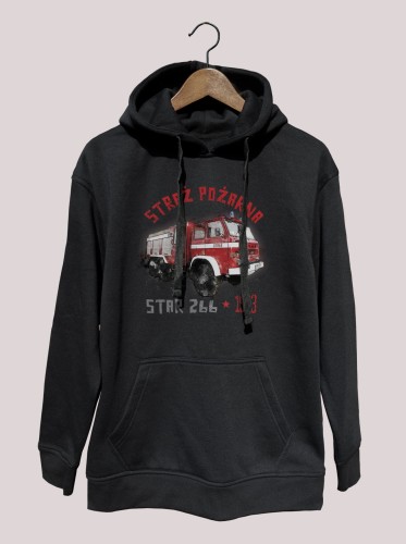 Bluza czarna Straż Pożarna