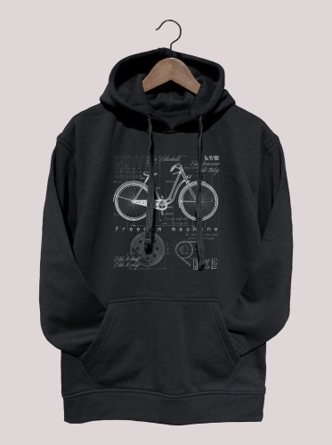 Bluza czarna Rower bike design