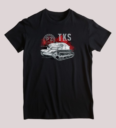 TKS koszulka czarna