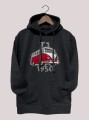Bluza czarna VW T1 czerwony
