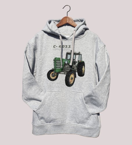 Bluza zielony ciągnik Ursus C-4011 z kabiną