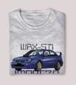 szary t-shirt Subaru Impreza