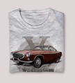 T-shirt Volvo P 1800 czerwony