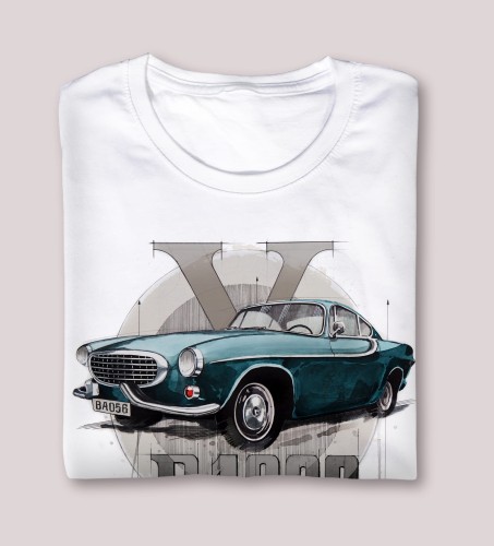 Koszulka Volvo P 1800 zielona