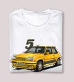 koszulka biala skladana_Renault5_Żółty