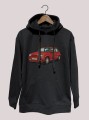 Bluza czarna Renault 5 Czerwony