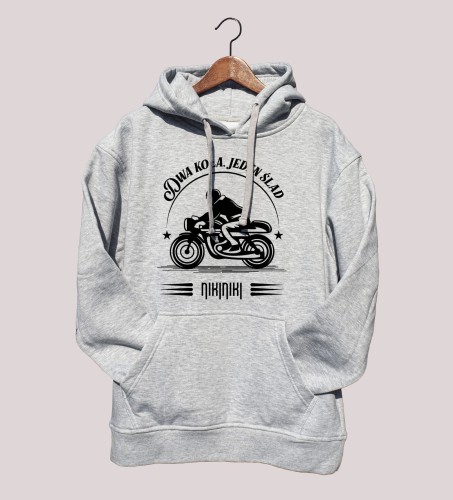 bluza z kapturem jednoślad motocykl