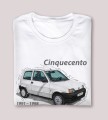 Koszulka Fiat Cinquecento biała