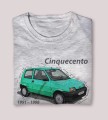 Koszulka Fiat Cinquecento szara
