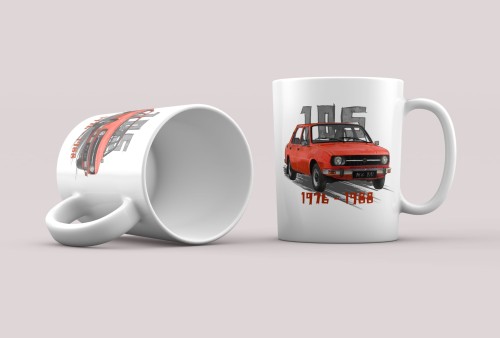 kubek ceramiczny samochód Skoda 105