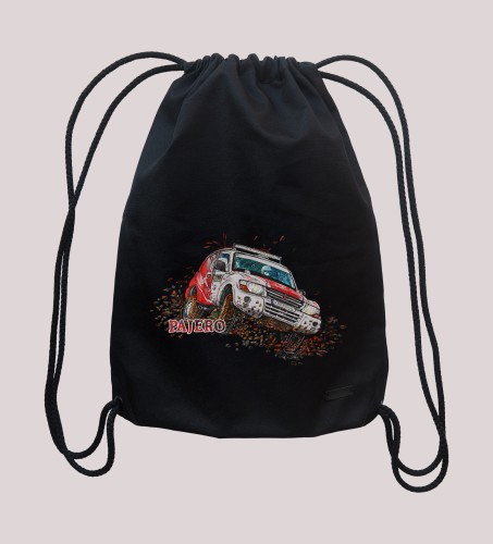 Worek na plecy Mitsubishi PAJERO Czerwony