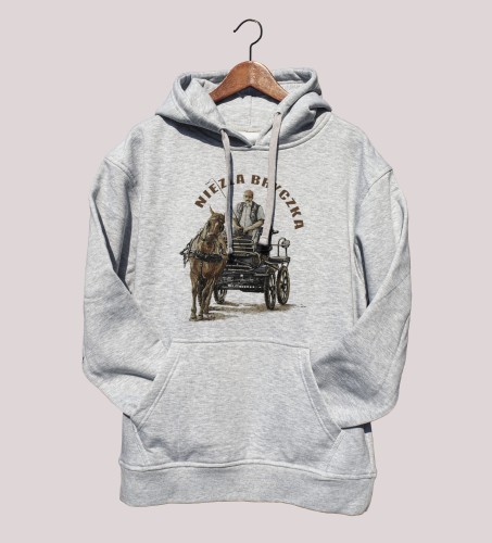 bluza z kapturem bryczka treningowa