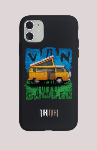 case na telefon z samochodem van Camper Kamer camping