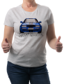 t-shirt z nadrukiem samochód Audi S2 motoryzacja