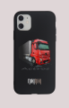etui na komórkę z ciężarówką Mercedes Actros