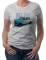 t-shirt z samochodem Trabant