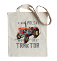 bawełniana torba na ramię z traktorem Ursus C-330