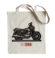 torba na zakupy z motocyklem Jawa 350