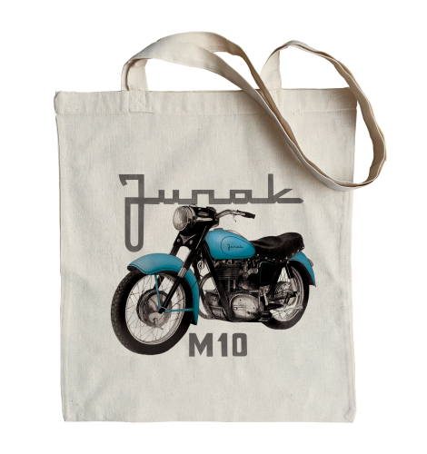 torba bawełniana na zakupy z motorem Junak M 10
