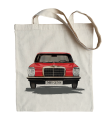 bawełniana torba na zakupy z samochodem Mercedes Benz