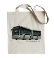 torba bawełniana na zakupy autobus Mercedes Benz Citaro