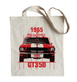 bawełniana torba na zakupy z samochodem Ford Mustang