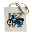 torba bawełniana na ramię motor MZ ETZ
