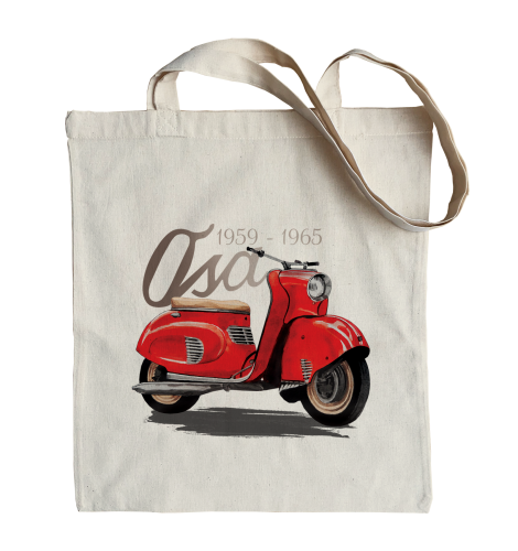 torba bawełniana na ramię ze skuterem WFM Osa