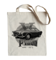 torba bawełniana na zakupy z autem Volvo P 1800
