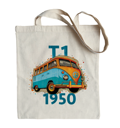 torba bawełniana z busem Volkswagen Transporter T1
