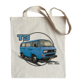 torba bawełniana na zakupy z busem Volkswagen Transporter T3
